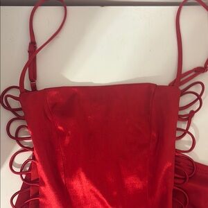Windsor Red Mini Dress